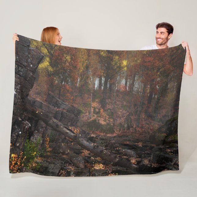 Coda Fleece Blanket (In Situ)