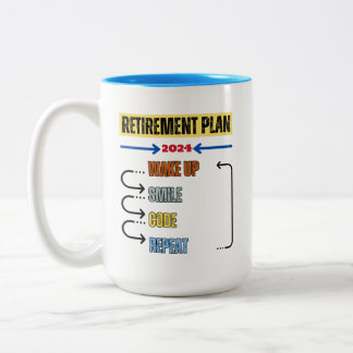 Codage - Régime de retraite 2024 Mug