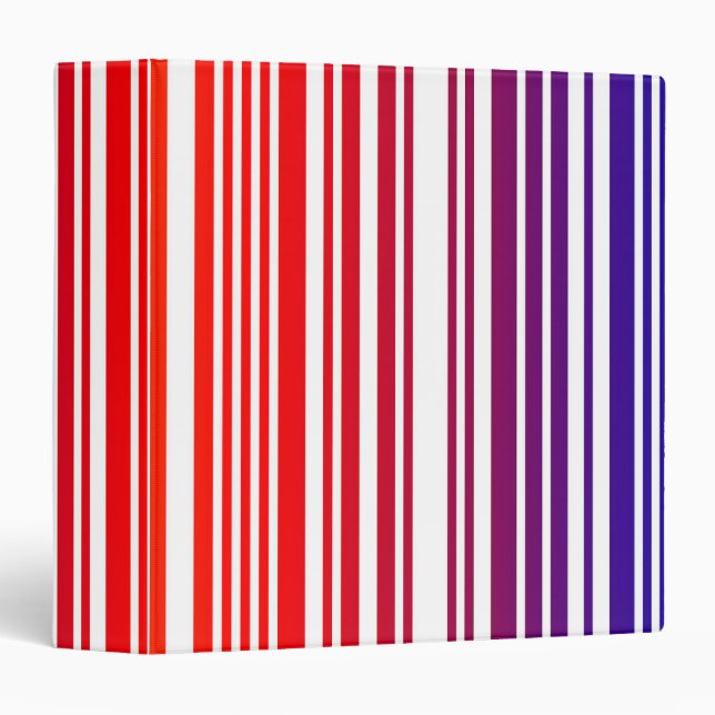Code-barres coloré classeur Avery (Devant/Côté)