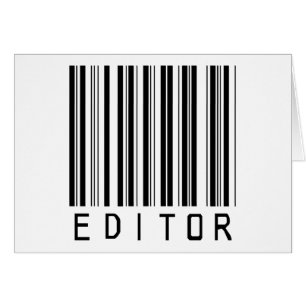Code barres de rédacteur
