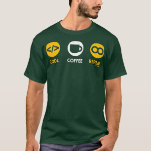 CODE COFFEE REPEAT T-Shirt