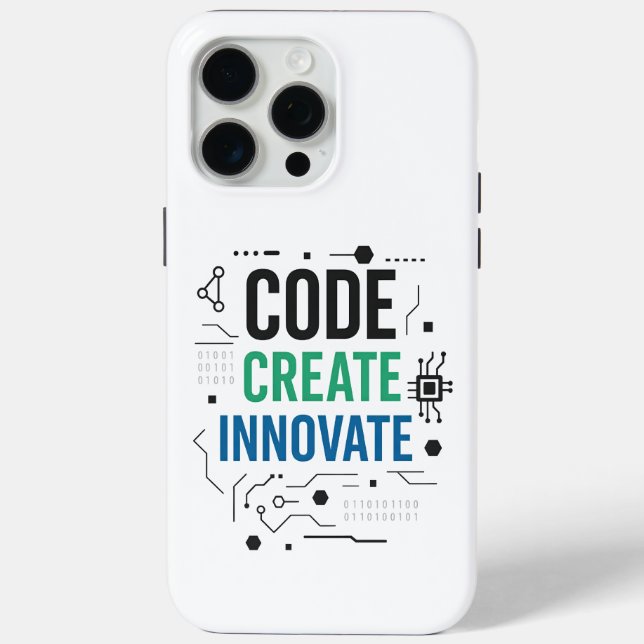 Code Create Innovate Case | Tech Cover (Back)