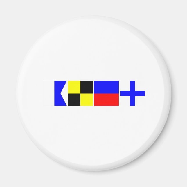Code Flag Alex Magnet (Front)
