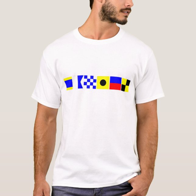 Code Flag Daniel T-Shirt (Front)