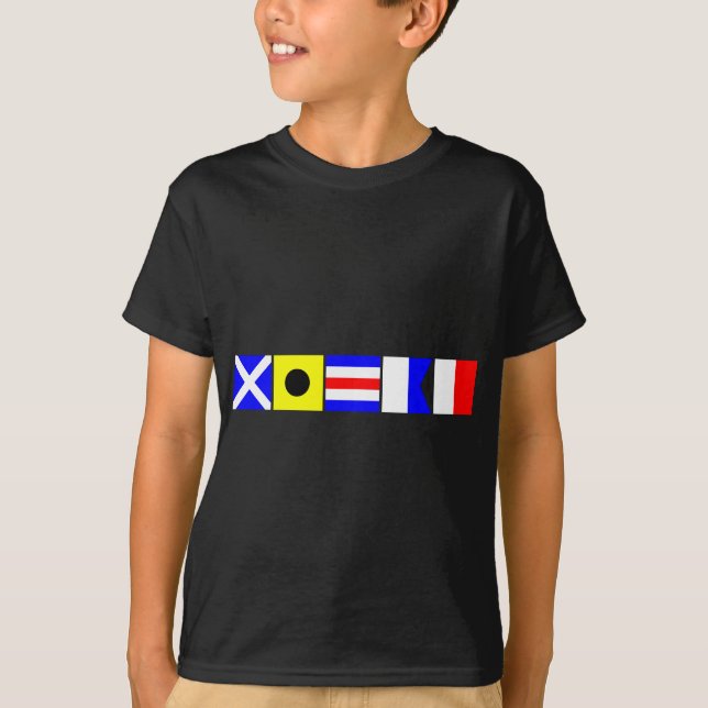 Code Flag Micah T-Shirt (Front)