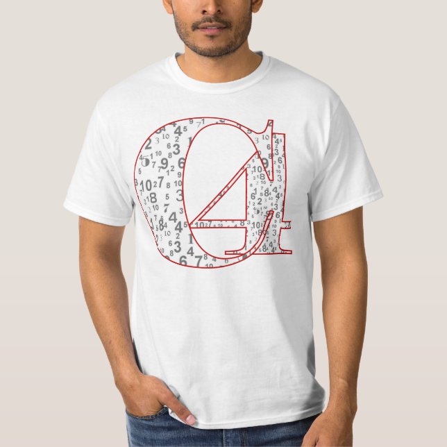 Code Four C4 "Numbers" Red T-Shirt (Front)