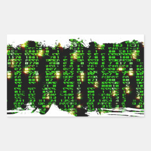 Code matrix sticker