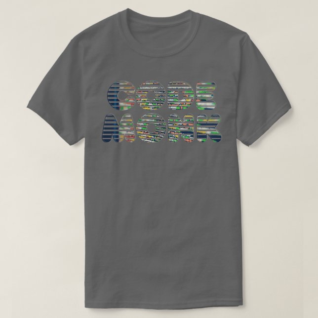Code Monk T-Shirt (Design Front)