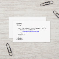 Code Monkey Javascript