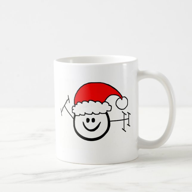Code Morse heureux de jambon Ho ! Ho ! Ho ! Tasse (Droite)