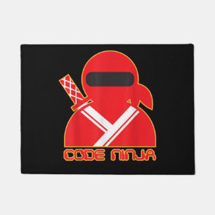 Code Ninja Computer Coding Engineer Funny Lovers Doormat