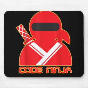 Code Ninja Computer Coding Engineer Funny Lovers Mouse Pad
