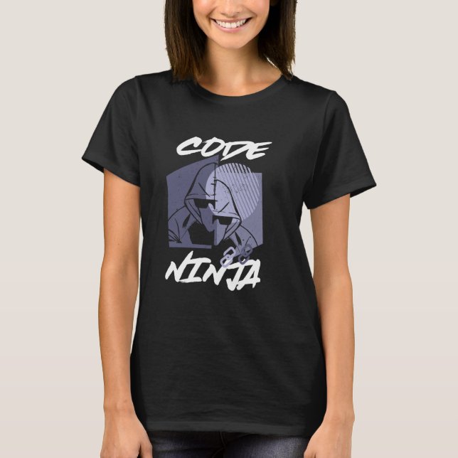 Code Ninja Programming Computer Science Coder Prog T-Shirt (Front)