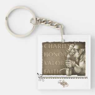 Code of Chivalry Keychain
