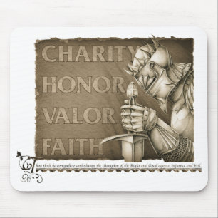 Code of Chivalry Mouse Pad