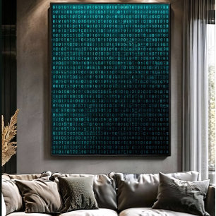 Code of Existence Canvas Print