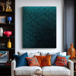 Code of Existence Canvas Print