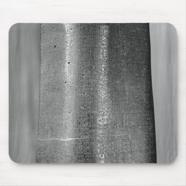 Code of Hammurabi, detail of column Mouse Pad (Front)