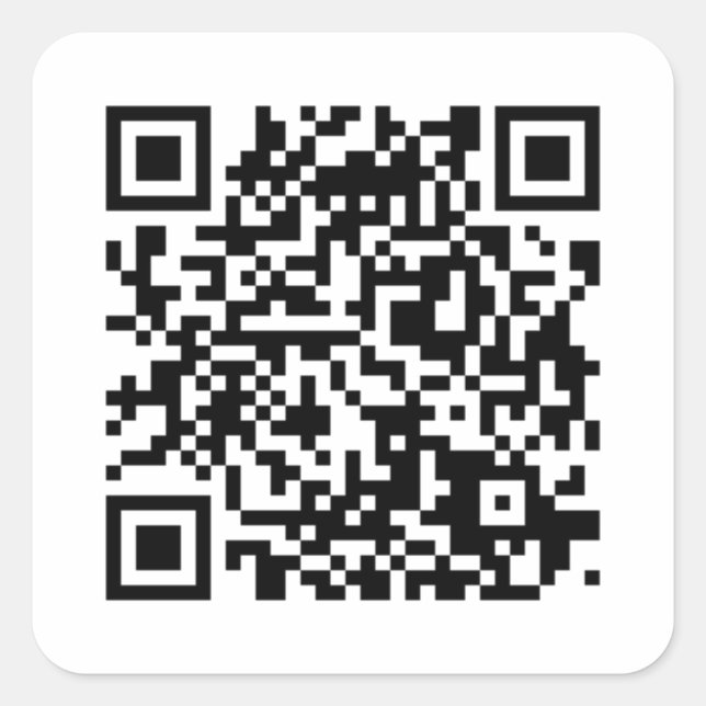 Code QR Autocollant (Devant)