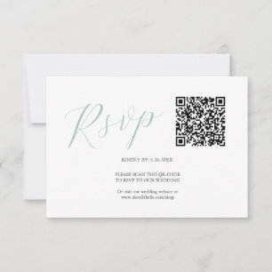 Code QR Cartes RSVP simples