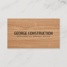 Code QR de carte de visite de construction moulée 