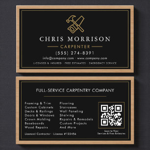 Code QR de la carte de visite professionnelle pour
