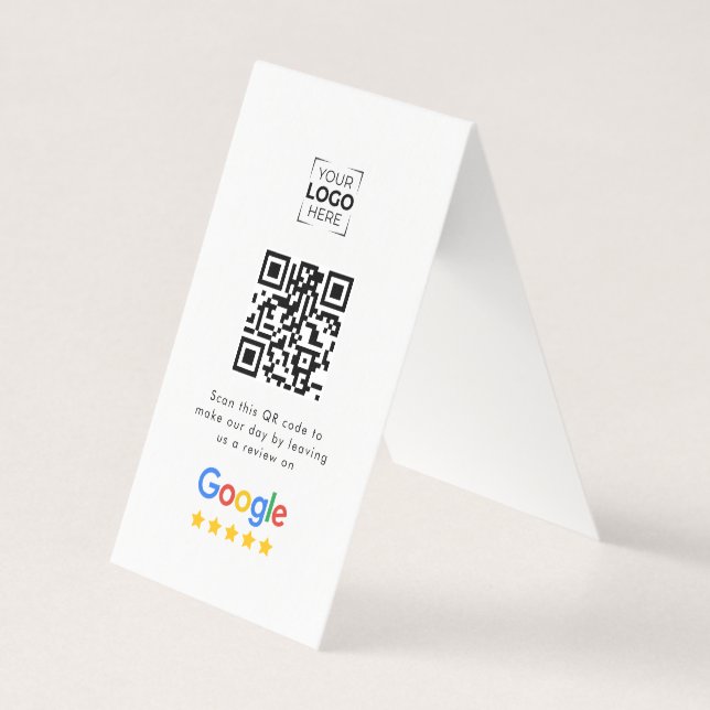 Code QR de l'avis de Google sur l'entreprise  (Front)
