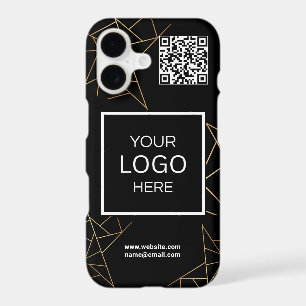 Code QR de l'enseigne commerciale noir