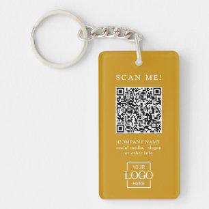Code QR de logo d'entreprise personnalisé moderne