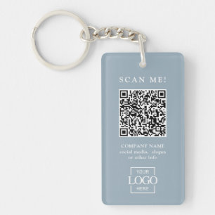 Code QR de logo d'entreprise personnalisé moderne