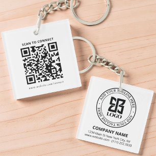 Code QR de logo personnalisé moderne pour la promo