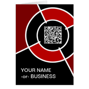 code QR de maroon bullseye