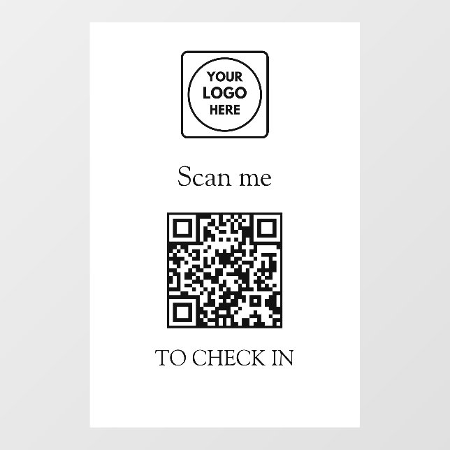Code QR de prise en charge | Panneau d'affichage d (Feuille)