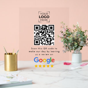 Code QR de révision de l'entreprise Google Review