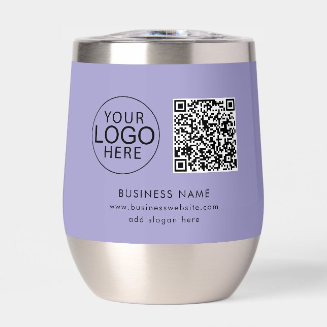 Code QR du logo d'entreprise pour la promotion des (Avant)