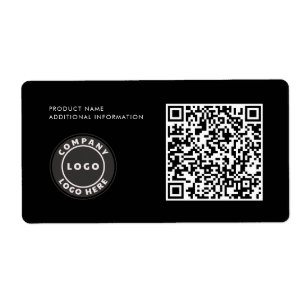 Code QR du logo professionnel personnalisé ID du p