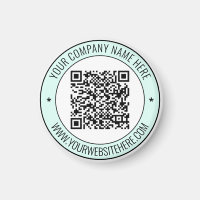 Code QR et aimant texte personnalisé Choisir les c