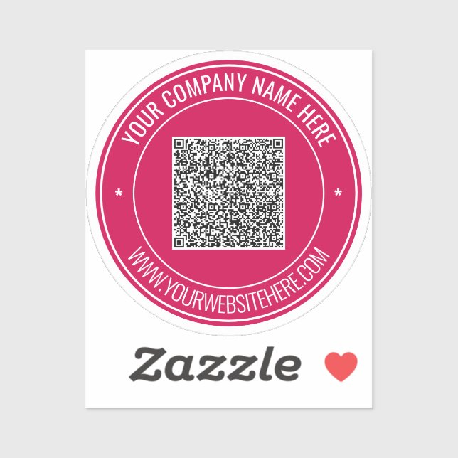 Code QR et Sticker de texte personnalisé Choisir l (Feuille)