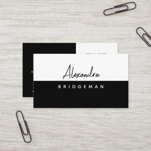 Code QR   Minimaliste, Carte de visite des médias 