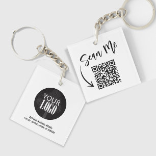 Code QR minimaliste de logo simple