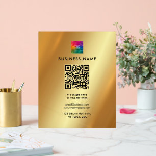 Code QR Moderne Élégant Téléchargez Votre Logo sur