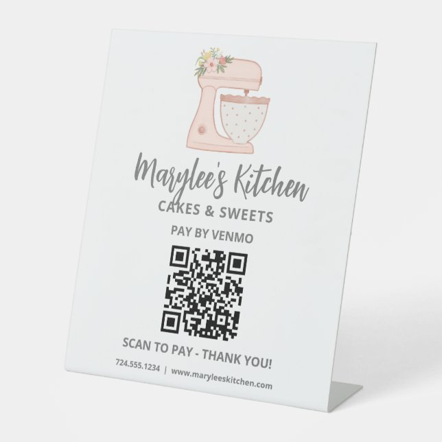 Code QR Payer ici Boulangerie Pâtisserie SIGNE POU (Recto)
