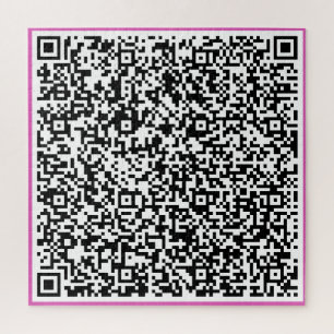 Code QR personnalisé Puzzle Votre cadeau de messag