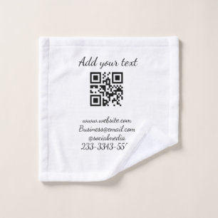 code QR personnalisé simple ajouter votre nom text