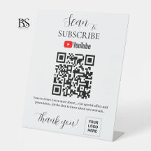 Code QR Youtube Abonnez-vous SIGNE CENTRALE