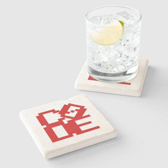 CODE STONE COASTER (Side)