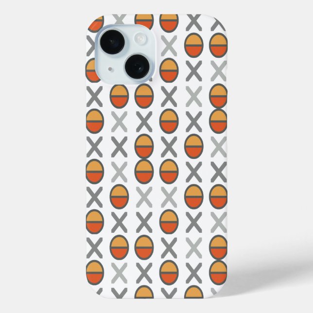 CODE String Red Yellow on any Colour Case-Mate iPhone Case (Back)