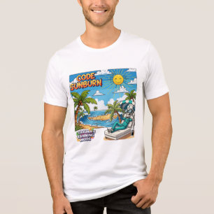 Code Sunburn – Nurse Funny RN Summer Tri-Blend Shirt