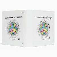 Coded To Start And Stop Codon Wheel Biology Humour