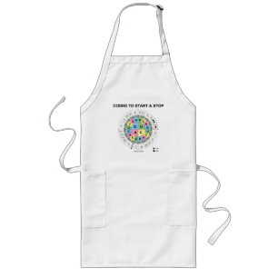 Coded To Start And Stop (Codon Wheel) Long Apron